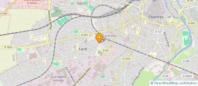localisation de l'entreprise MONSIEUR MOUSTAPHA SOW à LUCE