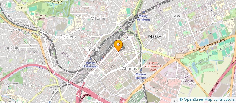 localisation de l'entreprise MONSIEUR MOUSTAPHA SOW à MASSY