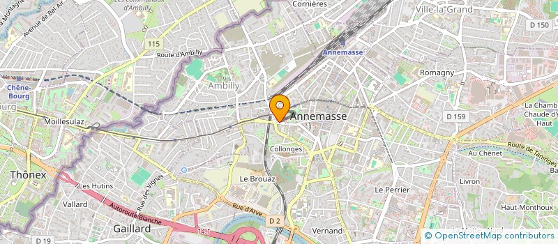 localisation de l'entreprise MONSIEUR MOUSTAPHA SYLL à ANNEMASSE
