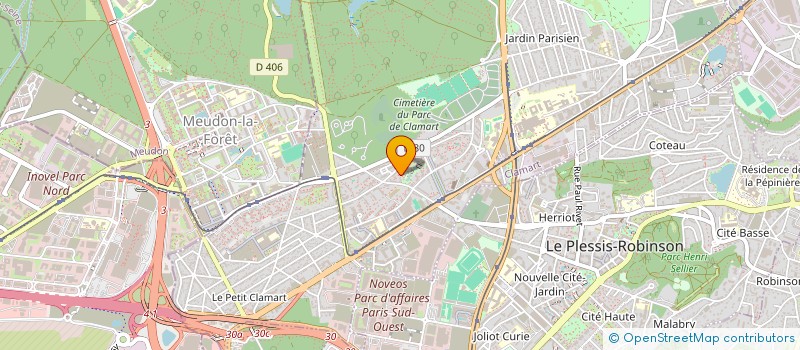 localisation de l'entreprise MONSIEUR MOUSTAPHA TAMEGA à CLAMART