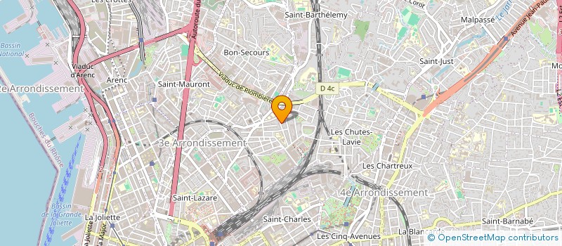 localisation de l'entreprise MONSIEUR MOUSTAPHA TOUIL  MARSEILLE