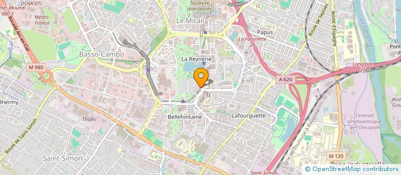 localisation de l'entreprise MONSIEUR MOUSTAPHA TRAORE  TOULOUSE