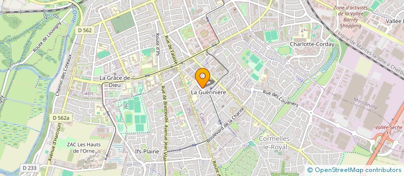 localisation de l'entreprise MONSIEUR MOUSTAPHA TRAORE à CAEN