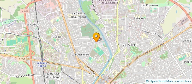 localisation de l'entreprise MONSIEUR MOUSTOIFA CHAMASSI BEN  LE MANS