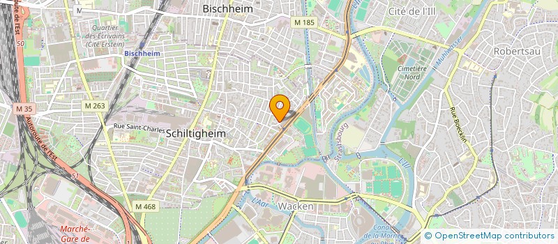 localisation de l'entreprise MONSIEUR MOUSTOIFA HASSANI à SCHILTIGHEIM