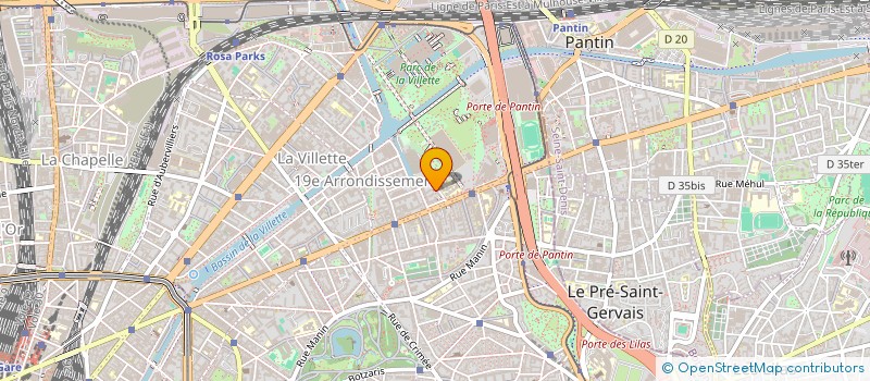 localisation de l'entreprise MONSIEUR MOUTAR FOFANA  PARIS