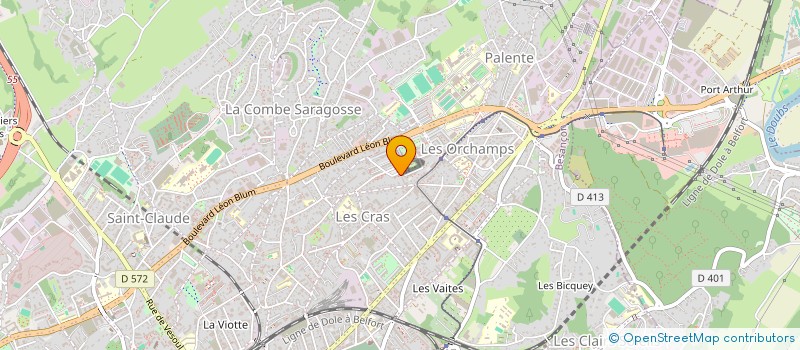 localisation de l'entreprise MONSIEUR MOUTAR JABBI à BESANCON