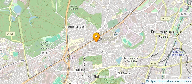 localisation de l'entreprise MONSIEUR MOUTIA CHAGRA à CLAMART