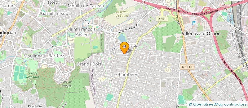 localisation de l'entreprise MONSIEUR MOUTTALY EL HANEFI  VILLENAVE-D'ORNON