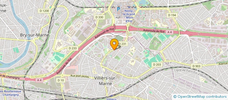 localisation de l'entreprise MONSIEUR MOUZAMIL RIAZ AHAMED à VILLIERS-SUR-MARNE