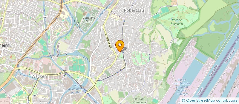 localisation de l'entreprise MONSIEUR MOUZDALIFA MOHAMED à STRASBOURG