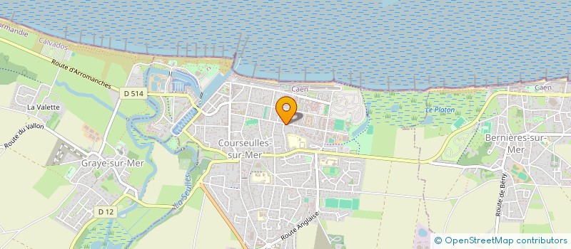 localisation de l'entreprise MONSIEUR MOVAWAD EL HAJAL à COURSEULLES-SUR-MER