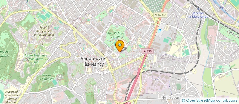 localisation de l'entreprise MONSIEUR MOVSAR KASSAEV  VANDUVRE-LES-NANCY