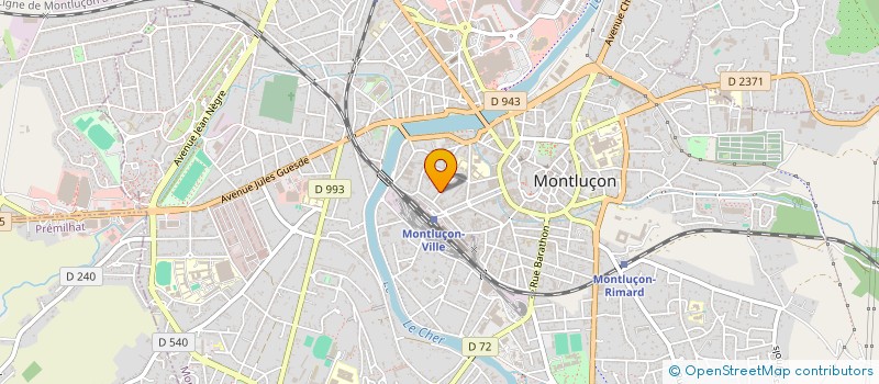 localisation de l'entreprise MONSIEUR MOVSES MOVSISSIAN  MONTLUCON