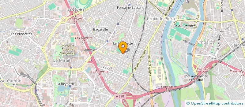 localisation de l'entreprise MONSIEUR MOWLID MAHAMUD MAHAMAD  TOULOUSE