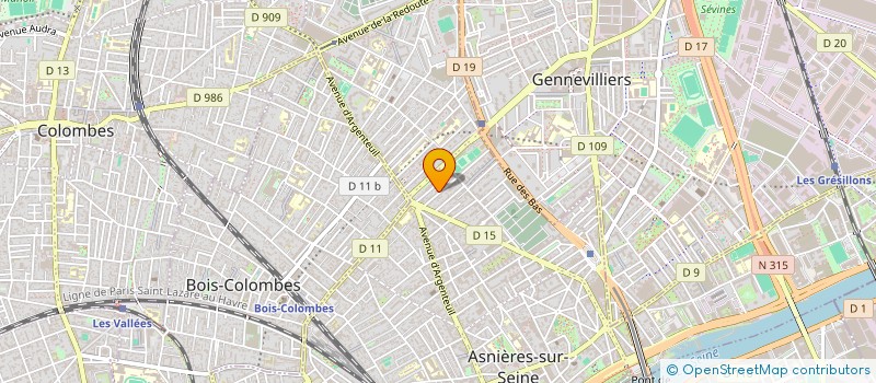 localisation de l'entreprise MONSIEUR MOYA ALBATH-SADIKI à ASNIERES-SUR-SEINE