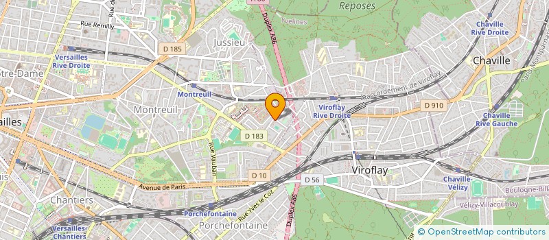 localisation de l'entreprise MONSIEUR MOYNUL ISLAM à VERSAILLES