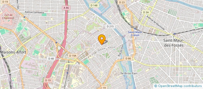 localisation de l'entreprise MONSIEUR MOYNUL ISLAM  CRETEIL