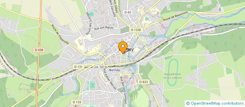 localisation de l'entreprise MONSIEUR MOZART DUVIL  BERNAY