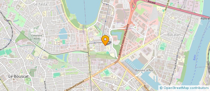 localisation de l'entreprise MONSIEUR MOZIBUR MOHAMMAD  BORDEAUX