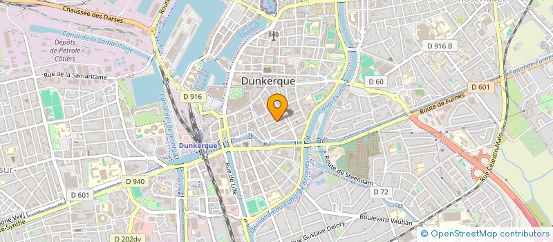 localisation de l'entreprise MONSIEUR MRAKODO MAKIFOU à DUNKERQUE