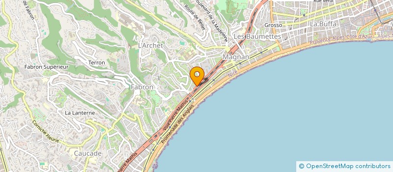 localisation de l'entreprise MONSIEUR MU CHENG  NICE