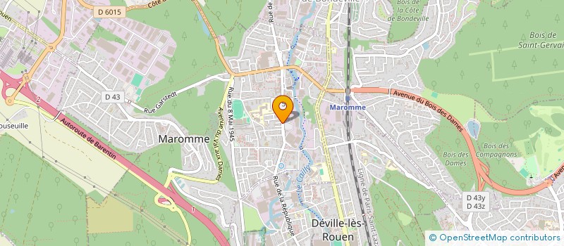 localisation de l'entreprise MONSIEUR MUAAZ ABOUHALAWA  MAROMME