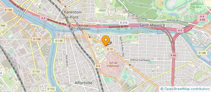 localisation de l'entreprise MONSIEUR MUAMBA JOUMAS  MAISONS-ALFORT