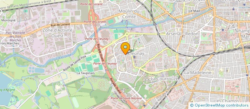 localisation de l'entreprise MONSIEUR MUAMMER ARAMAZ  RENNES