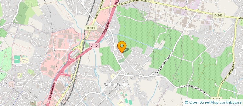 localisation de l'entreprise MONSIEUR MUAMMER EYIGUN  SAINTE-EULALIE