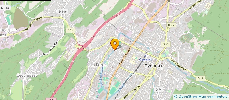 localisation de l'entreprise MONSIEUR MUAMMER KARA IL à OYONNAX