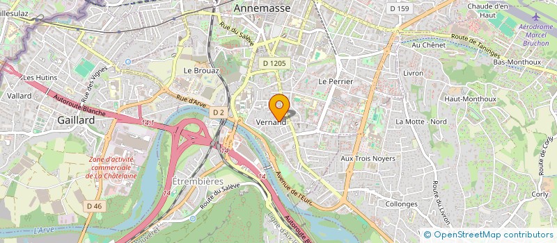 localisation de l'entreprise MONSIEUR MUAMMER KOYUNCU  ANNEMASSE