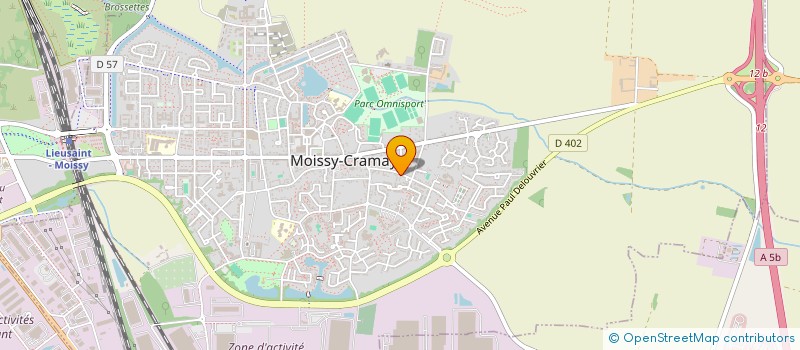 localisation de l'entreprise MONSIEUR MUANZA NYENGELE à MOISSY-CRAMAYEL