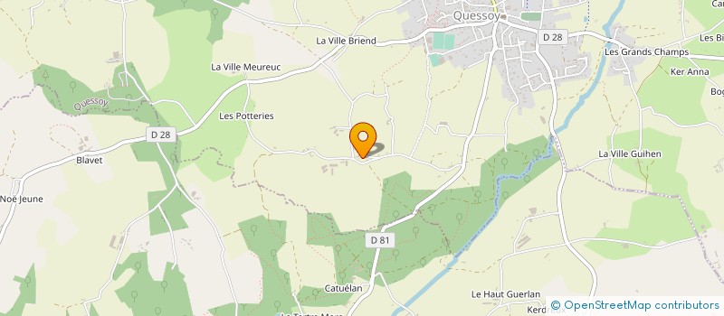 localisation de l'entreprise MONSIEUR MUARICE PINCEMIN à QUESSOY