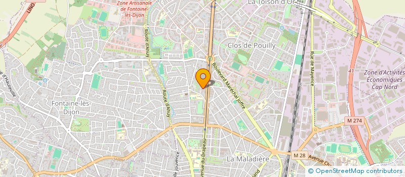 localisation de l'entreprise MONSIEUR MUBARAKSHAH HOTAK  DIJON