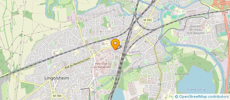 localisation de l'entreprise MONSIEUR MUBAREK KARAYOL  STRASBOURG