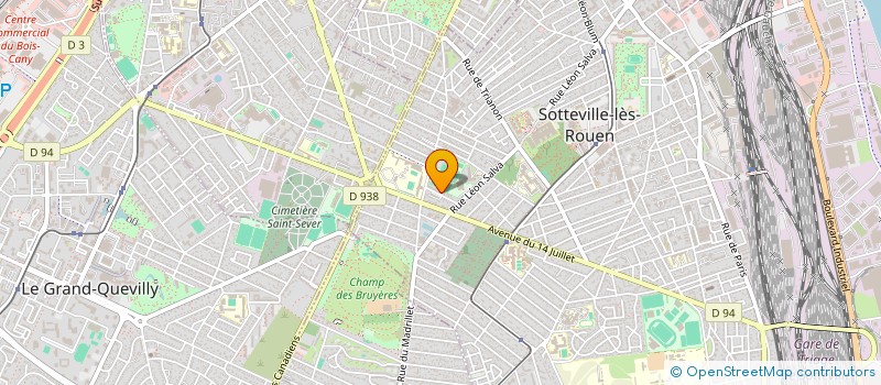 localisation de l'entreprise MONSIEUR MUBAREZ SHAIRZAD  SOTTEVILLE-LES-ROUEN