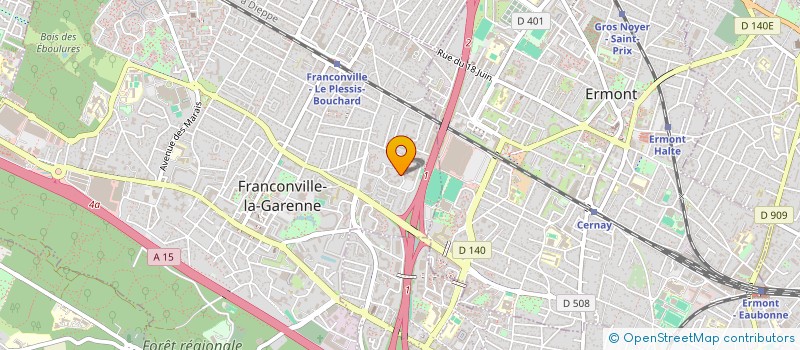 localisation de l'entreprise MONSIEUR MUBASSAR RIAZ  ARGENTEUIL