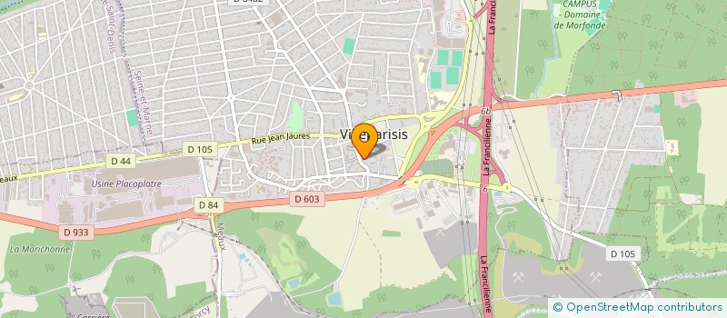 localisation de l'entreprise MONSIEUR MUCAHIT OZDEN  VILLEPARISIS