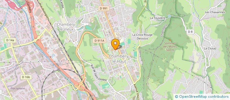 localisation de l'entreprise MONSIEUR MUCAIT YILMAZ  CHAMBERY