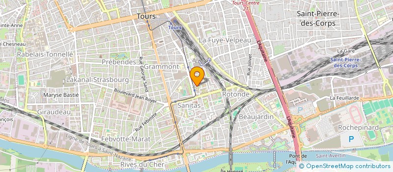 localisation de l'entreprise MONSIEUR MUCTARR ODADA ROGERS  TOURS