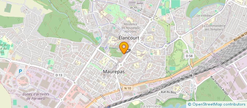 localisation de l'entreprise MONSIEUR MUDASSAR IRFAN  MAUREPAS