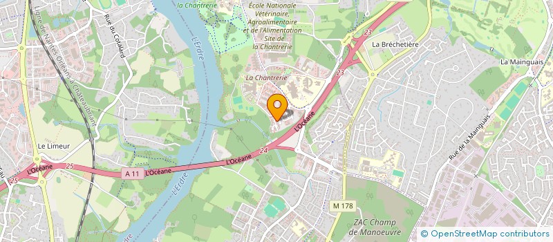 localisation de l'entreprise MONSIEUR MUDEER AHMED CHANDIO  NANTES