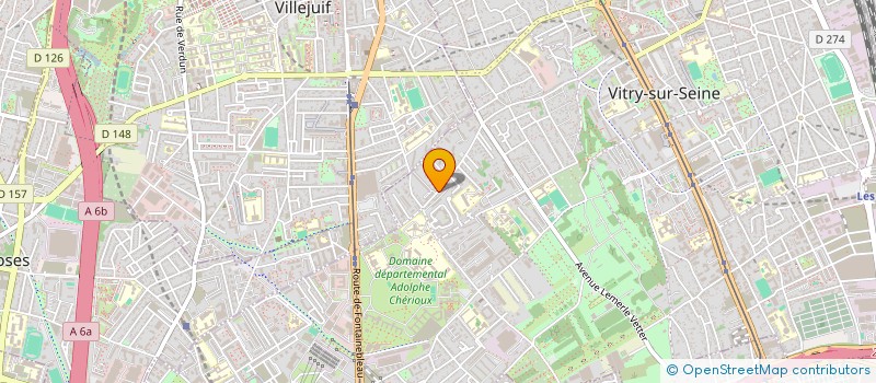 localisation de l'entreprise MONSIEUR MUDIT AGARWAL  VITRY-SUR-SEINE