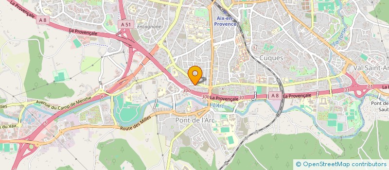 localisation de l'entreprise MONSIEUR MUGIL HARI KUMAR  AIX-EN-PROVENCE