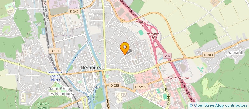 localisation de l'entreprise MONSIEUR MUGTAR ABUUKAR HASSAN  NEMOURS