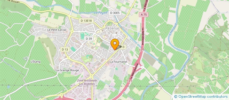 localisation de l'entreprise MONSIEUR MUGUR SEGAL à PEZENAS