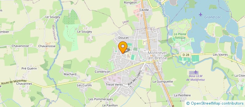 localisation de l'entreprise MONSIEUR MUHAMBER GUNGOR à MONTREVEL-EN-BRESSE