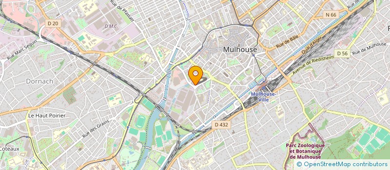 localisation de l'entreprise MONSIEUR MUHAMED ALJUSI  MULHOUSE