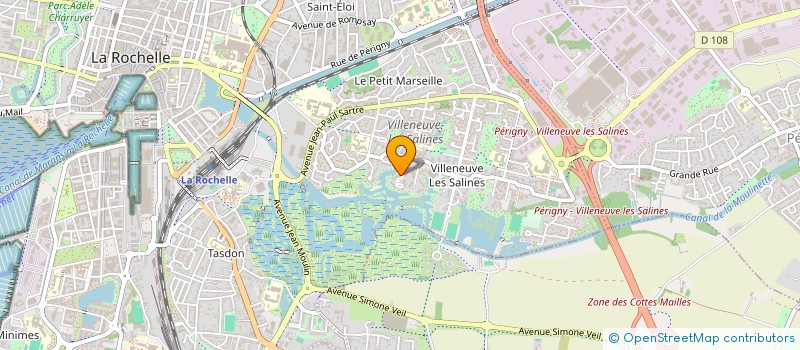 localisation de l'entreprise MONSIEUR MUHAMED SACIRI  LA ROCHELLE